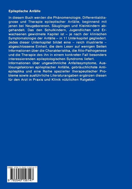 Produktbild: Epileptische Anf&auml;lle
