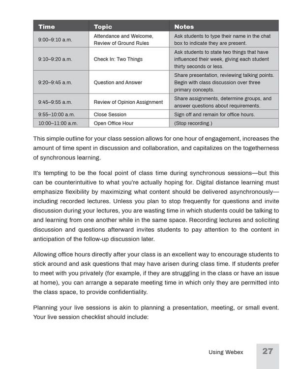 Produktbild: Introduction to Teaching with Webex