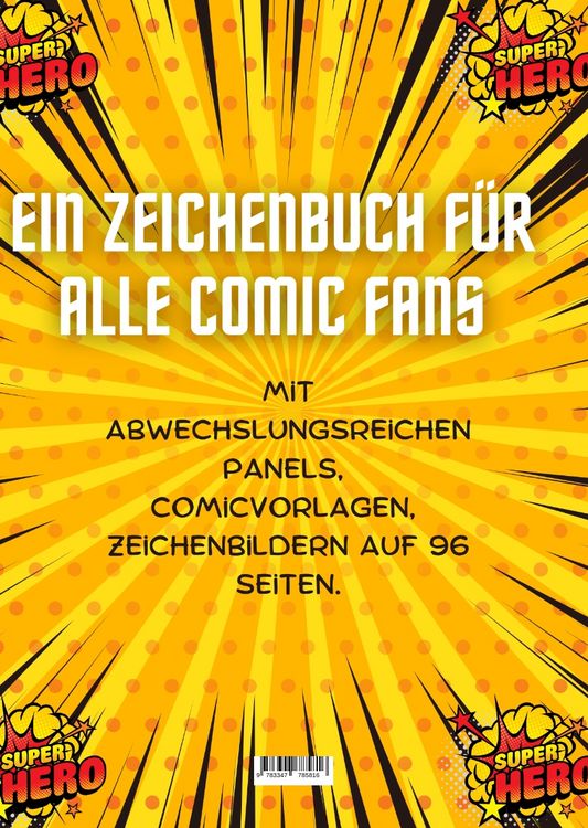 Produktbild: Comic Zeichenheft