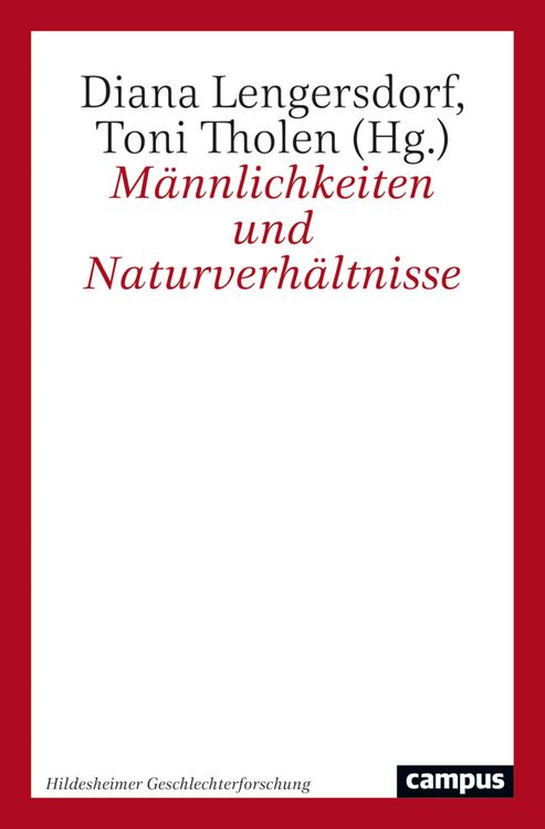 Produktbild: M&auml;nnlichkeiten und Naturverh&auml;ltnisse