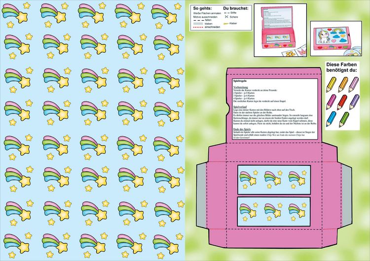 Produktbild: Mein gro&szlig;er Mal- und Ausschneidespa&szlig; mit Pony, Prinzessin und Einhorn