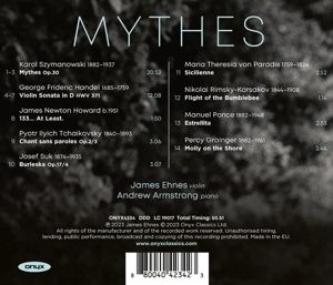 Produktbild: Mythes-Werke f&uuml;r Violine & Klavier