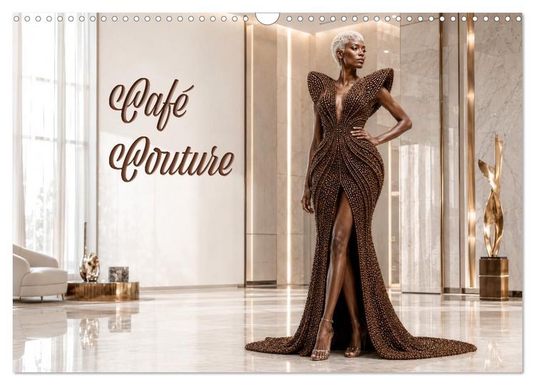 Produktbild: Caf&eacute; Couture (Wandkalender 2027 DIN A3 quer), CALVENDO Monatskalender