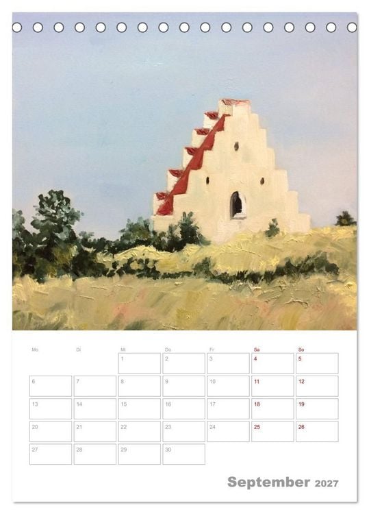 Produktbild: Malerisches Skagen (Tischkalender 2027 DIN A5 hoch), CALVENDO Monatskalender