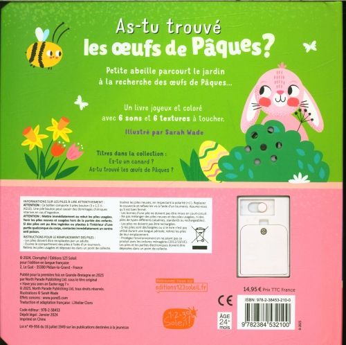 Produktbild: As-tu trouv&eacute; les oeufs de P&acirc;ques ?