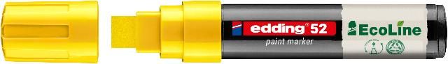 Produktbild: Edding 52 EcoLine 4-52-005 Lackmarker Gelb 4 mm, 15mm