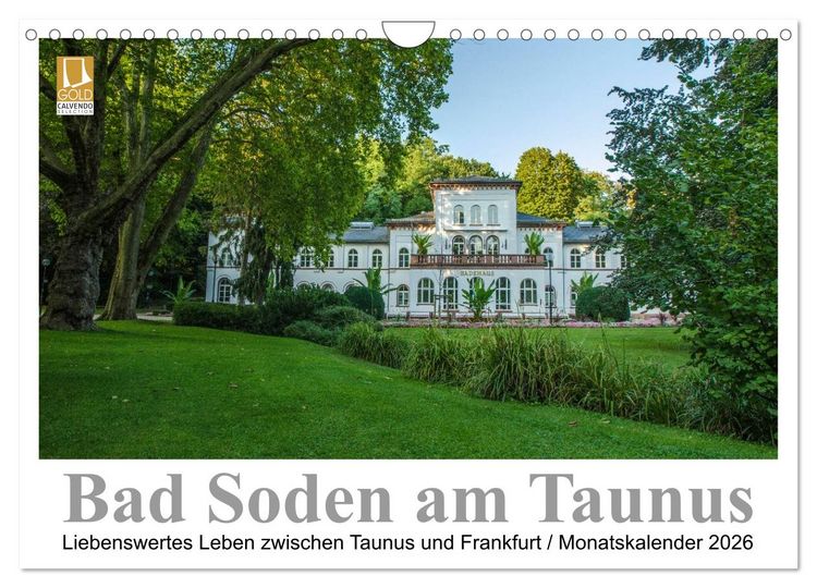Produktbild: Bad Soden am Taunus (Wandkalender 2026 DIN A4 quer), CALVENDO Monatskalender