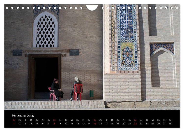 Produktbild: Usbekistan (Wandkalender 2026 DIN A4 quer), CALVENDO Monatskalender