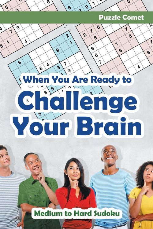 Produktbild: When You are Ready to Challenge Your Brain Medium to Hard Sudoku