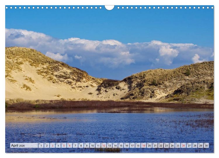 Produktbild: Nordseeinsel Amrum (Wandkalender 2026 DIN A3 quer), CALVENDO Monatskalender