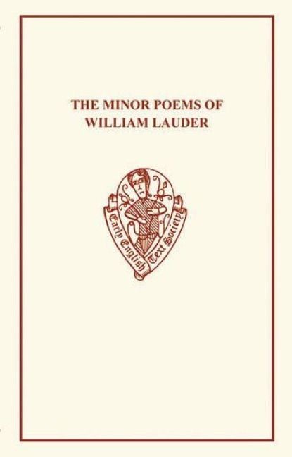 Produktbild: The Minor Poems of William Lauder