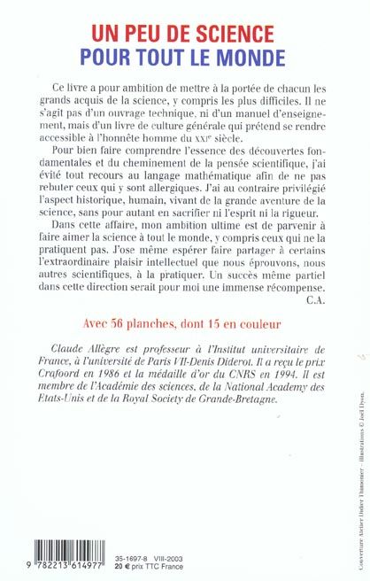 Produktbild: Un Peu de Science Pour Tout le Monde