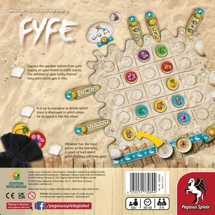 Produktbild: FYFE (Edition Spielwiese) (English Edition)