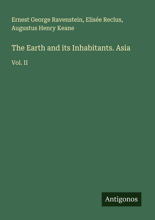 Produktbild: The Earth and its Inhabitants. Asia