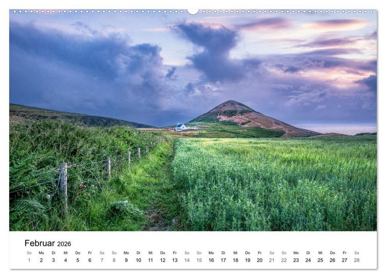 Produktbild: Wales - Eine Hommage an ber&uuml;hrende Landschaften (Wandkalender 2026 DIN A2 quer), CALVENDO Monatskalender