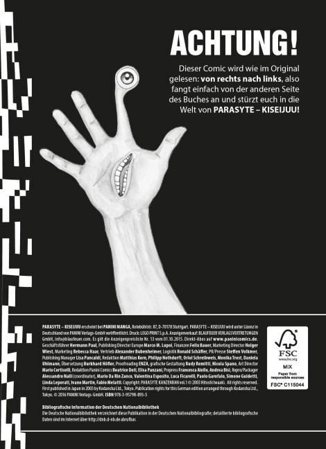 Produktbild: Parasyte - Kiseijuu