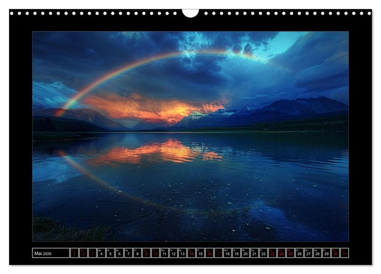Produktbild: Spektraler Zauber (Wandkalender 2026 DIN A3 quer), CALVENDO Monatskalender