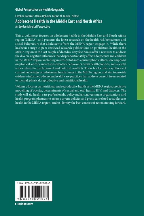 Produktbild: Adolescent Health in the Middle East and North Africa