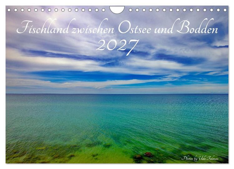 Produktbild: Fischland zwischen Ostsee und Bodden (Wandkalender 2027 DIN A4 quer), CALVENDO Monatskalender