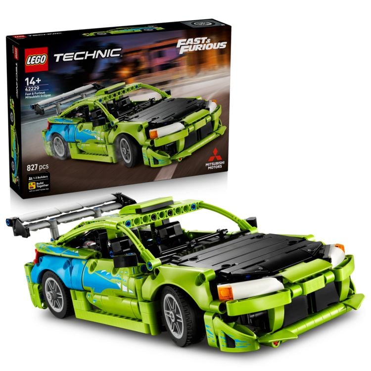 Produktbild: LEGO Technic 42229 Fast and Furious Mitsubishi Eclipse Auto, Modellbau