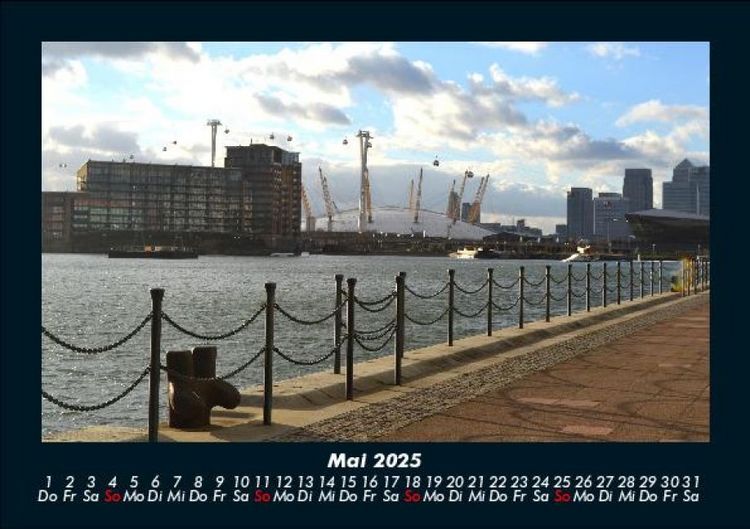 Produktbild: Londons sch&ouml;nste Seiten 2025 Fotokalender DIN A5