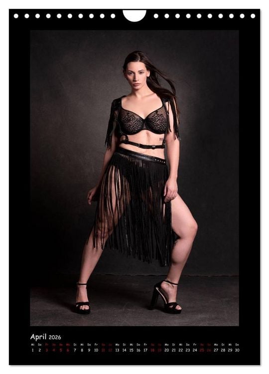 Produktbild: Curvy Model Silvana Denker (Wandkalender 2026 DIN A4 hoch), CALVENDO Monatskalender
