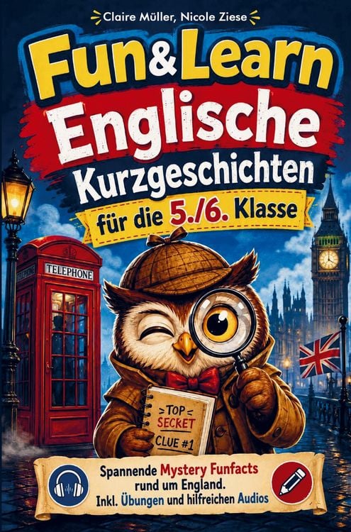 Produktbild: Fun&Learn - Englische Kurzgeschichten f&uuml;r die 5./6. Klasse