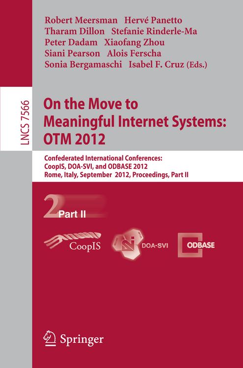 Produktbild: On the Move to Meaningful Internet Systems: OTM 2012