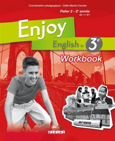 Produktbild: Enjoy English In; 3eme; Palier 2; 2e Annee, A2;b1; Workbook Edition