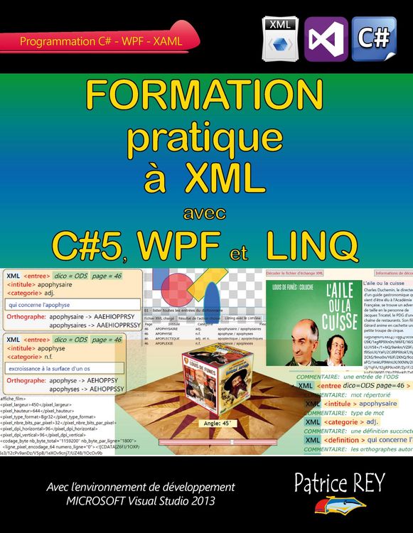 Produktbild: Formation pratique a XML avec C#5, WPF et LINQ