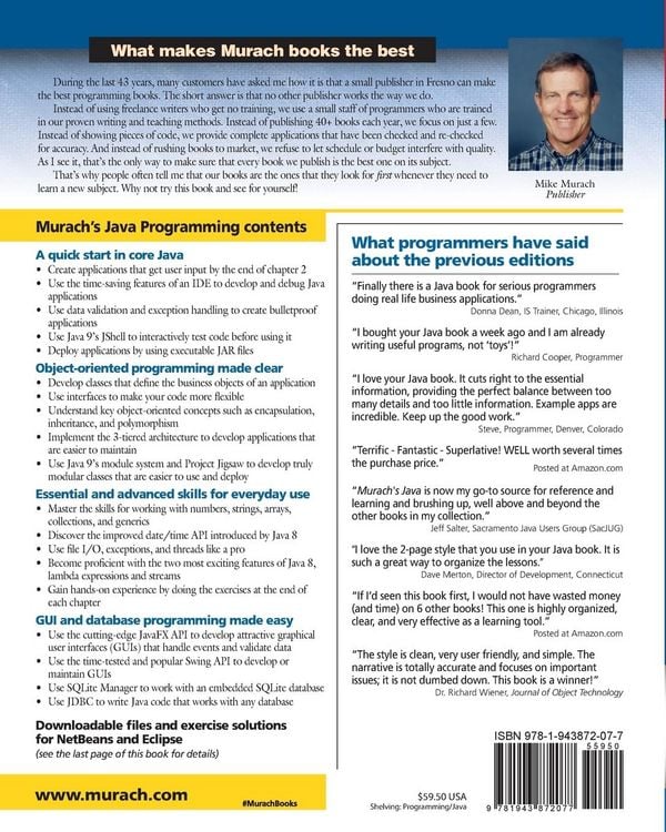 Produktbild: Murach's Java Programming
