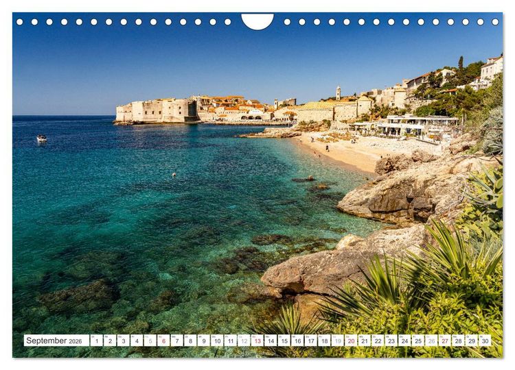 Produktbild: Kroatien - Dalmatien (Wandkalender 2026 DIN A4 quer), CALVENDO Monatskalender