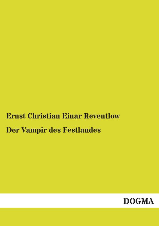 Produktbild: Der Vampir des Festlandes