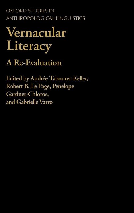 Produktbild: Vernacular Literacy