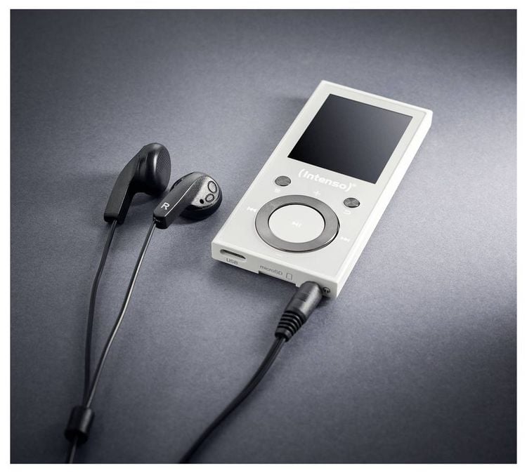 Produktbild: Intenso Music Walker MP3-Player 64GB Wei&szlig; Bluetooth&reg;