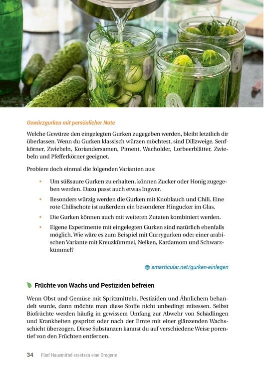 Fünf Hausmittel ersetzen eine Drogerie - 3. Auflage, aktualisierte, erweiterte Ausgabe