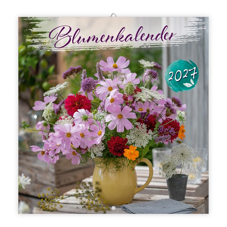 Produktbild: TR&Ouml;TSCH - Brosch&uuml;renkalender Blumenkalender 2027