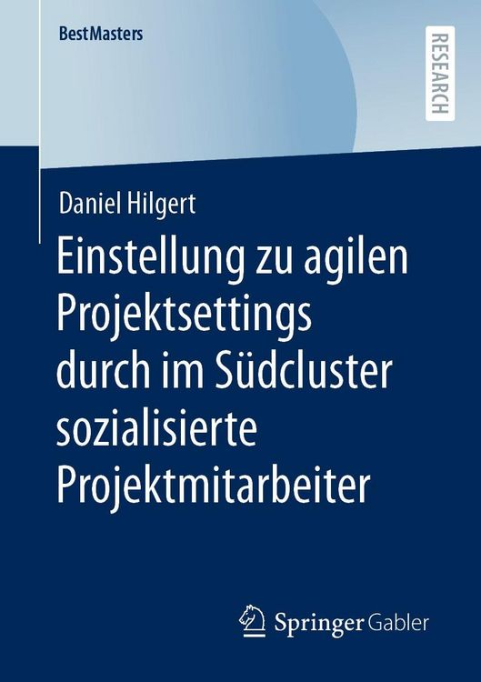 Produktbild: Einstellung zu agilen Projektsettings durch im S&uuml;dcluster sozialisierte Projektmitarbeiter