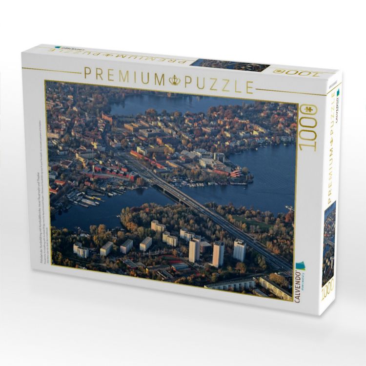 Produktbild: CALVENDO Puzzle Potsdam,der Humboldtring mit Humboldtbr&uuml;cke, neuer Feuerwehr und Theater | 1000 Teile Lege-Gr&ouml;&szlig;e 64x48cm Foto-Puzzle f&uuml;r gl&uuml;ckliche Stunden