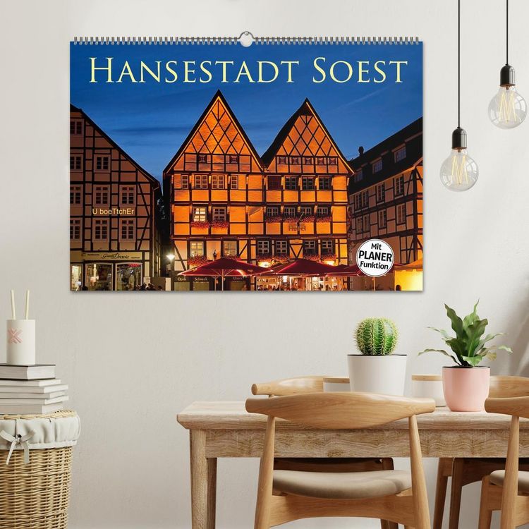 Produktbild: Hansestadt Soest (Wandkalender 2026 DIN A2 quer), CALVENDO Monatskalender