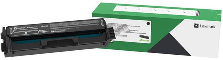 Produktbild: Lexmark R&uuml;ckgabe Tonerkassette C3224 C3326 MC3224 MC3326 Original Schwarz 1500 Seiten C3220K0