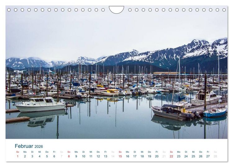 Produktbild: Der Alaska Kalender (Wandkalender 2026 DIN A4 quer), CALVENDO Monatskalender