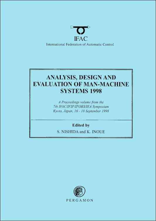 Produktbild: Analysis, Design and Evaluation of Man-Machine Systems 1998