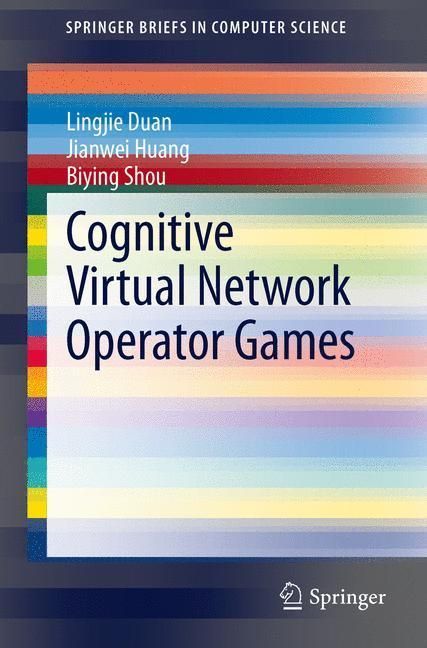 Produktbild: Cognitive Virtual Network Operator Games