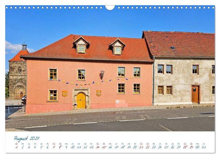 Produktbild: Nebra. Stadt der Himmelsscheibe im Burgenlandkreis (Wandkalender 2027 DIN A3 quer), CALVENDO Monatskalender