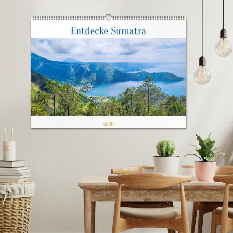 Produktbild: Entdecke Sumatra (Wandkalender 2026 DIN A2 quer), CALVENDO Monatskalender