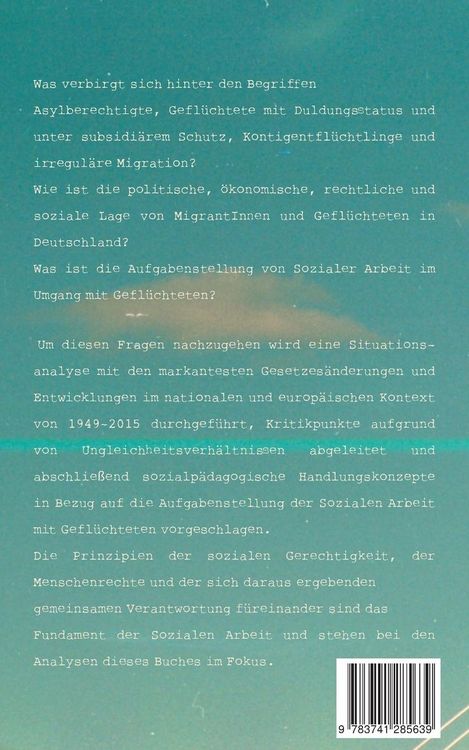 Produktbild: Soziale Arbeit mit Gefl&uuml;chteten