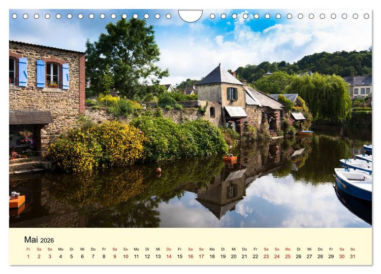 Produktbild: Einzigartige C&ocirc;te Granit Rose (Wandkalender 2026 DIN A4 quer), CALVENDO Monatskalender