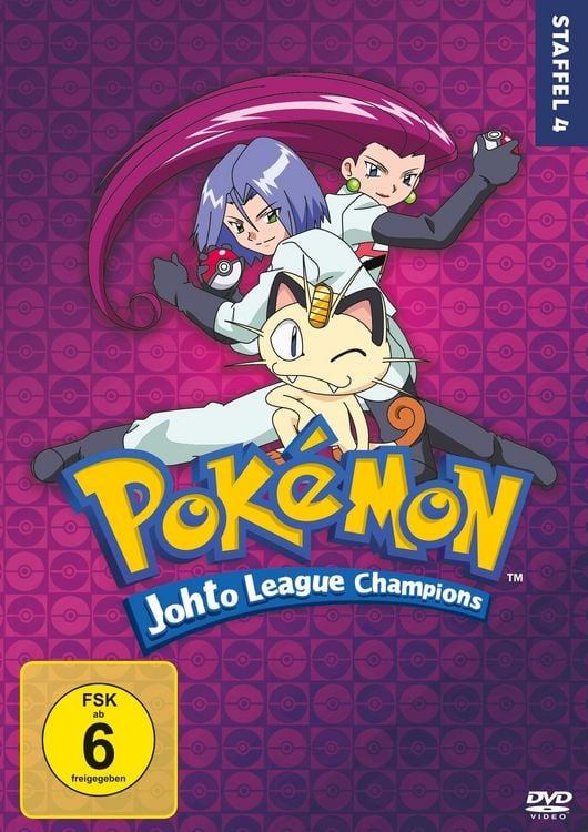 Produktbild: Pokémon - Staffel 4: Die Johto Liga Champions [7 DVDs]