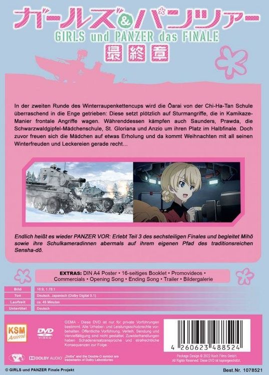 Produktbild: Girls und Panzer: Das Finale - Teil 3